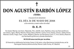 Agustín Barbón López